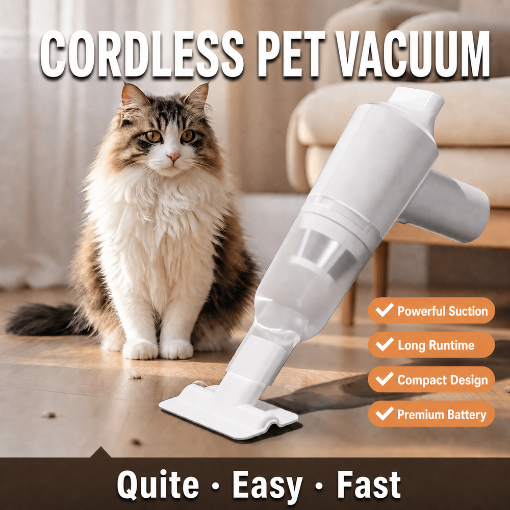Virelo cordless pet hair vacuum